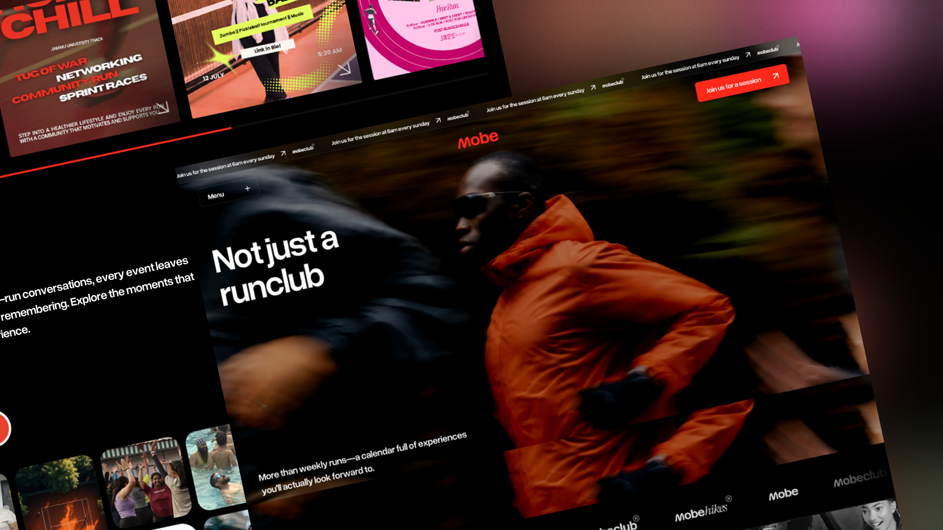 Mobeclub - Runclub Brand Identity